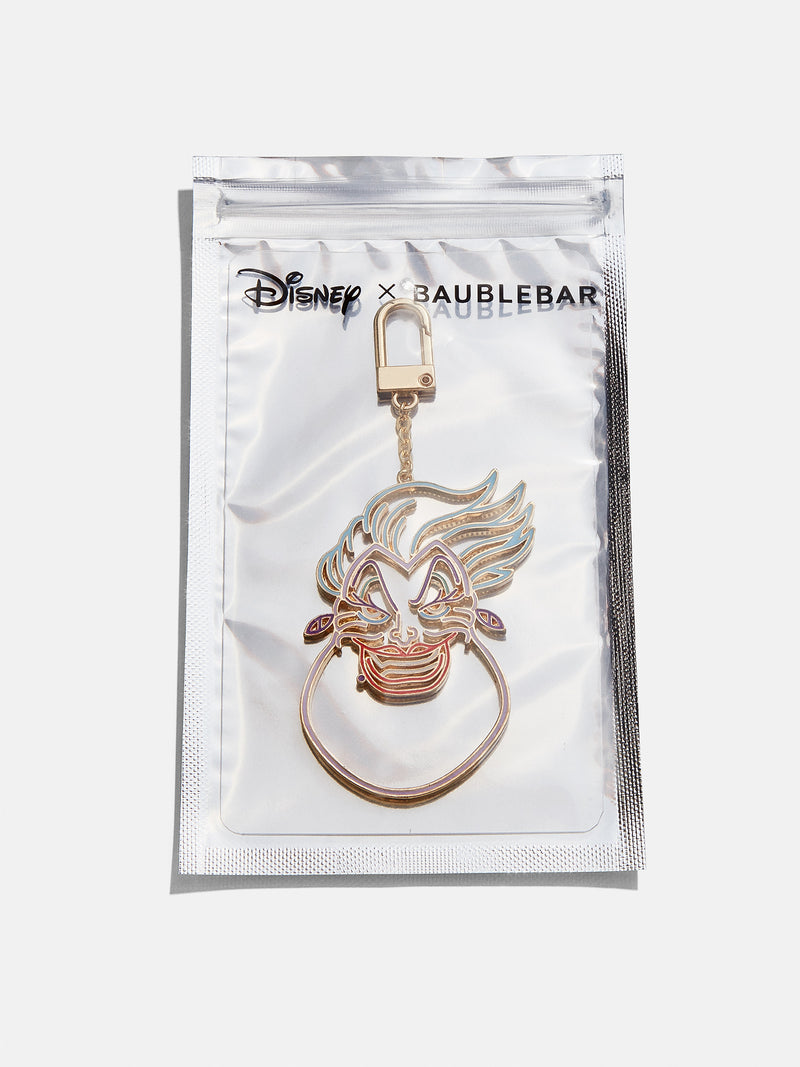 BaubleBar Disney Ursula 2D Glow-In-The-Dark Bag Charm - Glow-In-The-Dark Ursula - Disney keychain