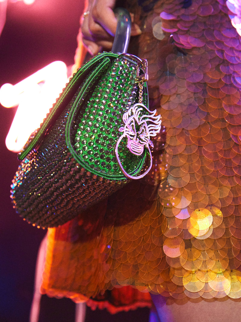 BaubleBar Disney Ursula 2D Glow-In-The-Dark Bag Charm - Glow-In-The-Dark Ursula - Disney keychain