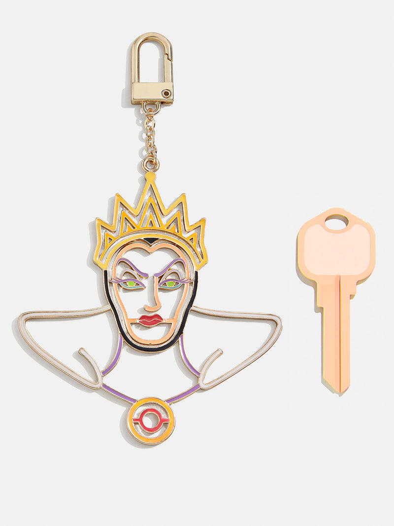 BaubleBar Disney The Evil Queen 2D Glow-in-the-Dark Bag Charm - Glow-in-the-Dark Evil Queen - Disney keychain