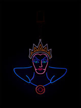 BaubleBar Disney The Evil Queen 2D Glow-in-the-Dark Bag Charm - Glow-in-the-Dark Evil Queen - Disney keychain