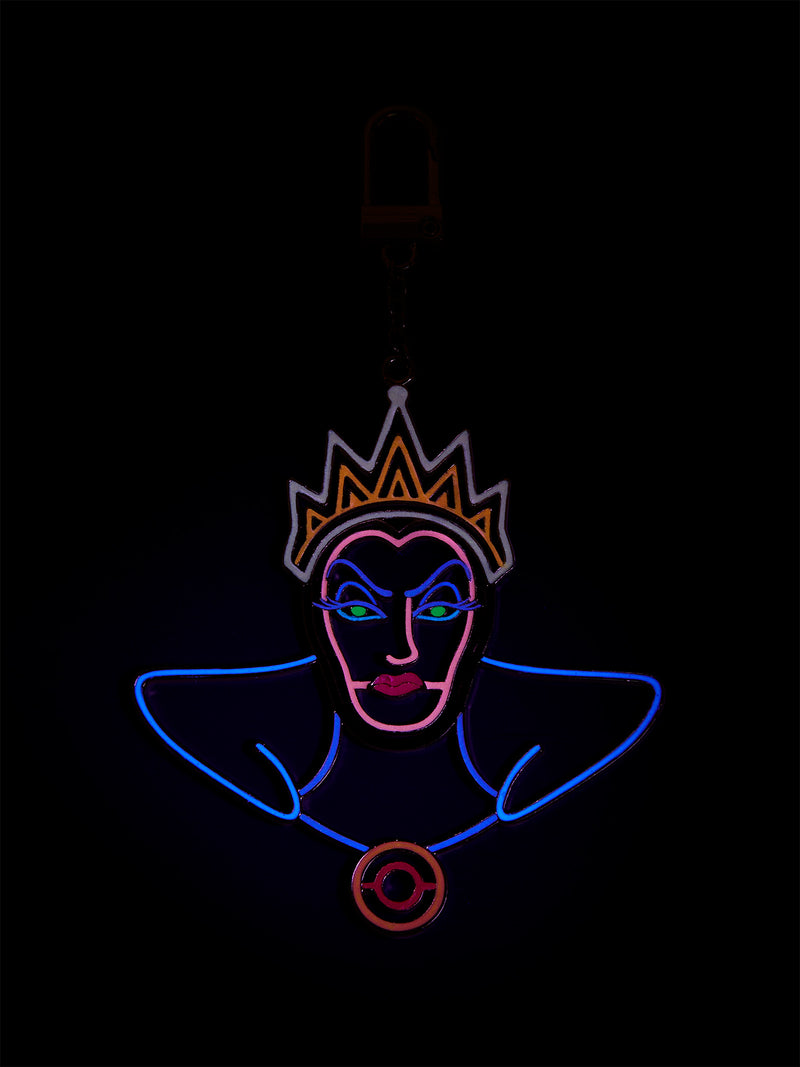 BaubleBar Disney The Evil Queen 2D Glow-in-the-Dark Bag Charm - Glow-in-the-Dark Evil Queen - Disney keychain