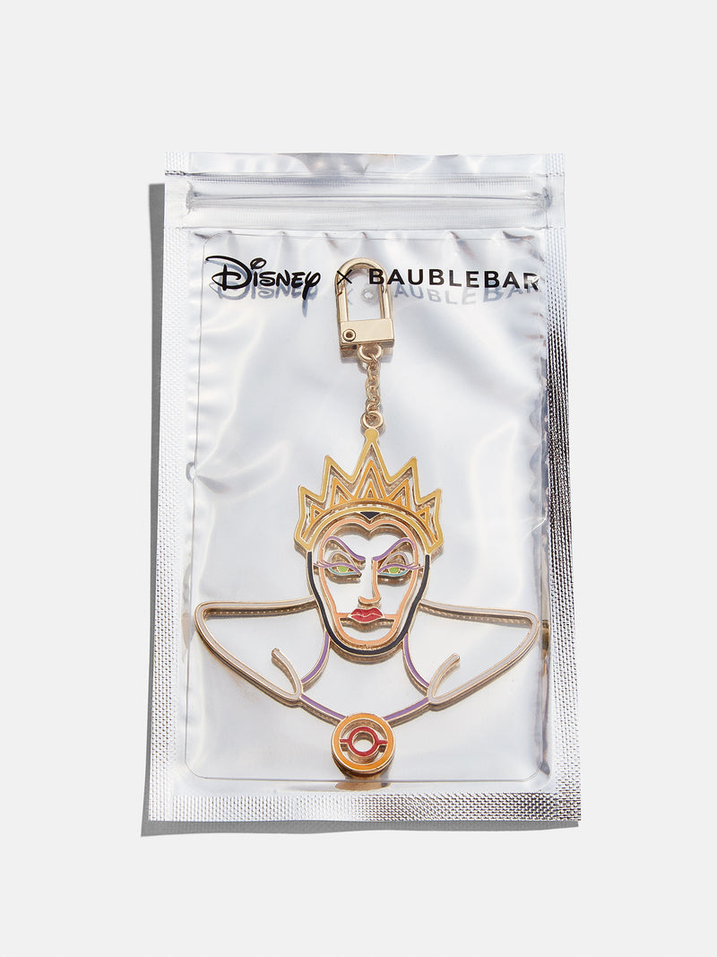 BaubleBar Disney The Evil Queen 2D Glow-in-the-Dark Bag Charm - Glow-in-the-Dark Evil Queen - Disney keychain
