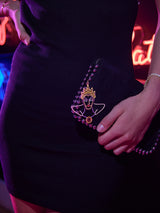 BaubleBar Disney The Evil Queen 2D Glow-in-the-Dark Bag Charm - Glow-in-the-Dark Evil Queen - Disney keychain