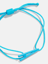 BaubleBar East West Initial Cord Bracelet - Aqua - 
    Initial bracelet
  
