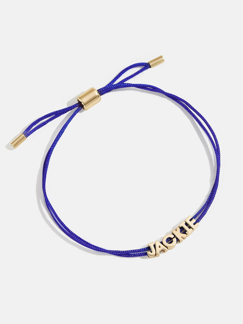 BaubleBar Custom Cord Bracelet - Blue - 
    Cusotmizable bracelet
  

