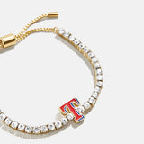 MLB Gold Tennis Bracelet - Texas Rangers