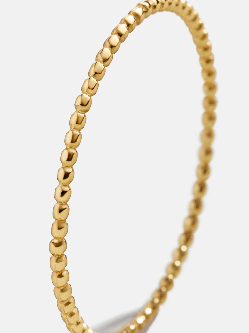 BaubleBar Pisa 18K Gold Stacking Ring - 18K Gold Plated Sterling Silver
