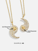 BaubleBar Yin Yang 18K Gold Custom Best Friend Necklaces - Yin Yang Best Friend Pendants - Cyber Monday Ends Tonight: Enjoy 20% Off​