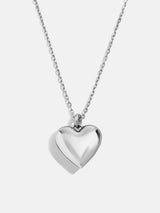 BaubleBar Puffy Heart Sterling Silver Custom Pendant Necklace - Sterling Silver - 
    Enjoy 20% off - This Week Only
  

