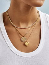 BaubleBar Puffy Heart 18K Gold Custom Pendant Necklace - 18K Gold Plated Sterling Silver - 
    Enjoy 20% off - This Week Only
  

