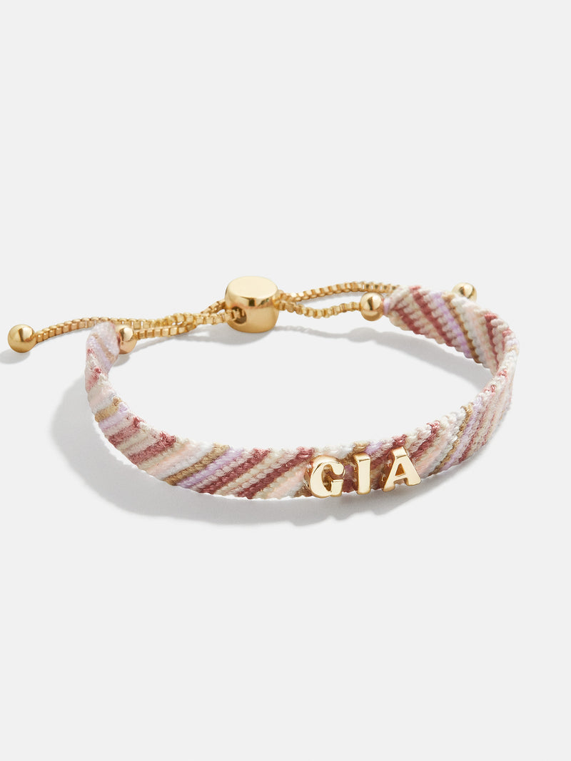 BaubleBar Kids' Custom Woven Friendship Bracelet - Pink Ombre Stripe - 
    Ends Sunday: Enjoy 20% off
  
