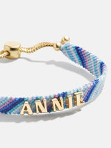 BaubleBar Custom Woven Friendship Bracelet - Blue Ombre Stripe - 
    Enjoy 20% off - This Week Only
  
