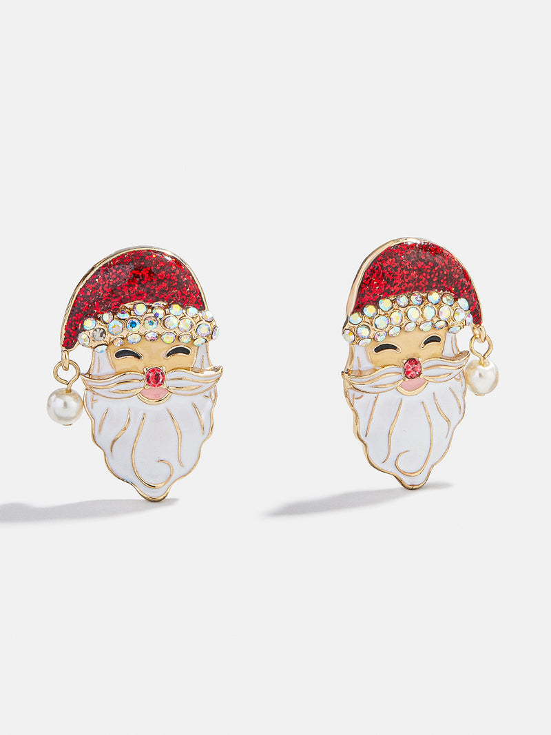 Santa Claus Statement Earrings - Santa Claus