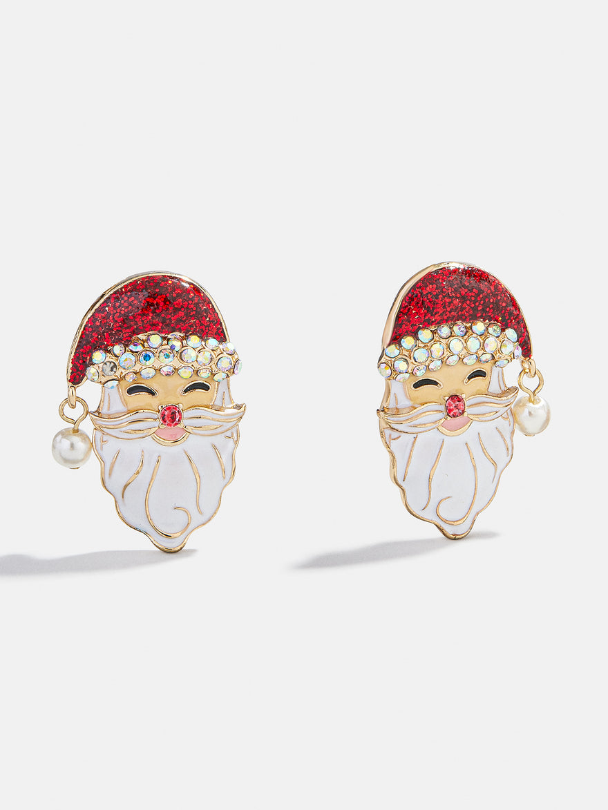 Santa Claus Statement Earrings - Santa Claus
