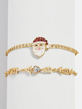 BaubleBar Snow Beau Holiday Bracelet Set - Santa Claus - 
    UP TO 80% OFF SALE
  
