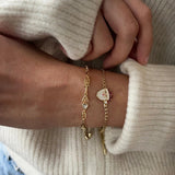 Snow Beau Holiday Bracelet Set - Santa Claus