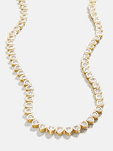 BaubleBar Kali Necklace - Clear - Heart necklace