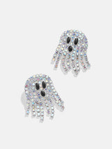 BaubleBar Spooked Out Earrings - Ghost Earrings - Halloween crystal ghost earrings