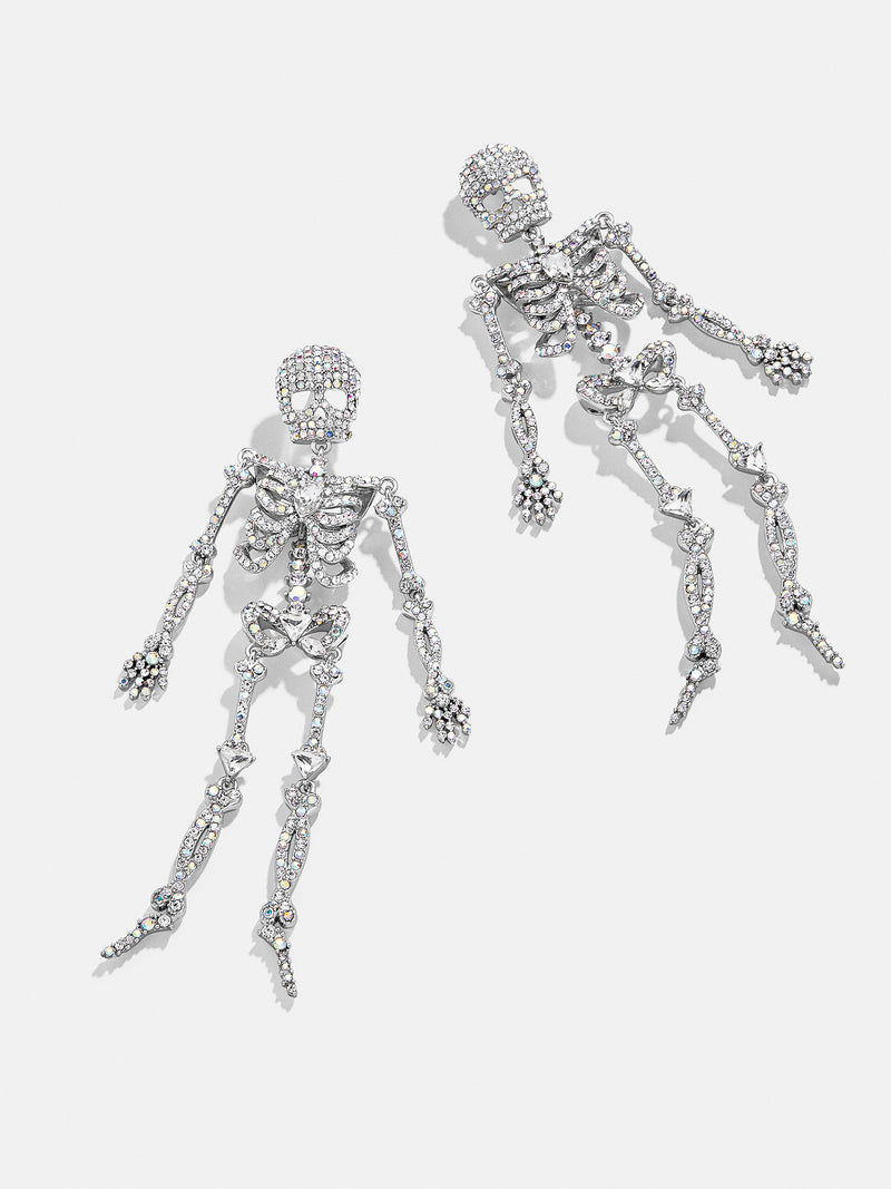 BaubleBar Statement - Halloween skeleton statement earrings - Offered in multiple sizes