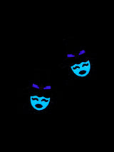 BaubleBar What You Witch For Glow-In-The-Dark Earrings - Glow-In-The-Dark Witch Earrings - Halloween witch earrings