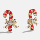 Minty Fresh Candy Cane Earrings - Candy Cane