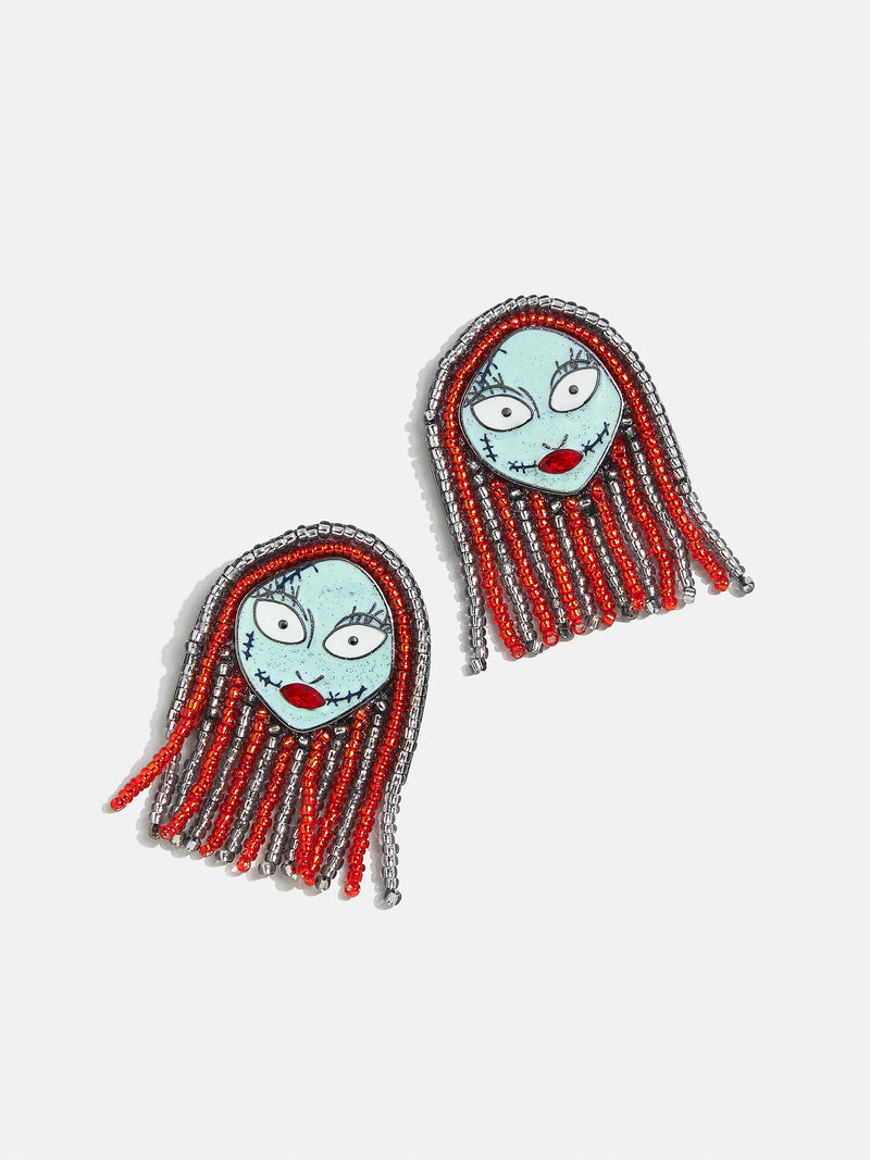 BaubleBar Disney Tim Burton's Nightmare Before Christmas Sally Earrings - Sally Earrings - Disney Halloween earrings