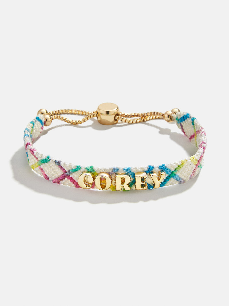 BaubleBar Custom Woven Friendship Bracelet - Multi Criss Cross - 
    Enjoy 20% off - This Week Only
  
