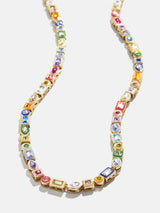 BaubleBar Kayden Necklace - Multi - Enamel and mixed stone necklace