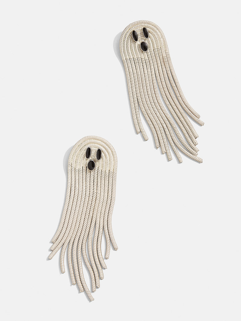 BaubleBar Drop Dead Gorgeous Earrings - Halloween crystal fringe statement earrings