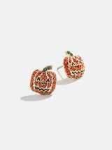BaubleBar Oh My Gourd Earrings - Pumpkin Studs - Halloween pumpkin stud earrings