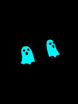 BaubleBar Scared To Death Glow-In-The-Dark Earrings - Glow-In-The-Dark Ghost Studs - Halloween ghost stud earrings