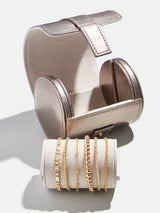 BaubleBar Bracelet Jewelry Storage Case - Metallic Bracelet Storage - Get Gifting: Enjoy 20% Off​