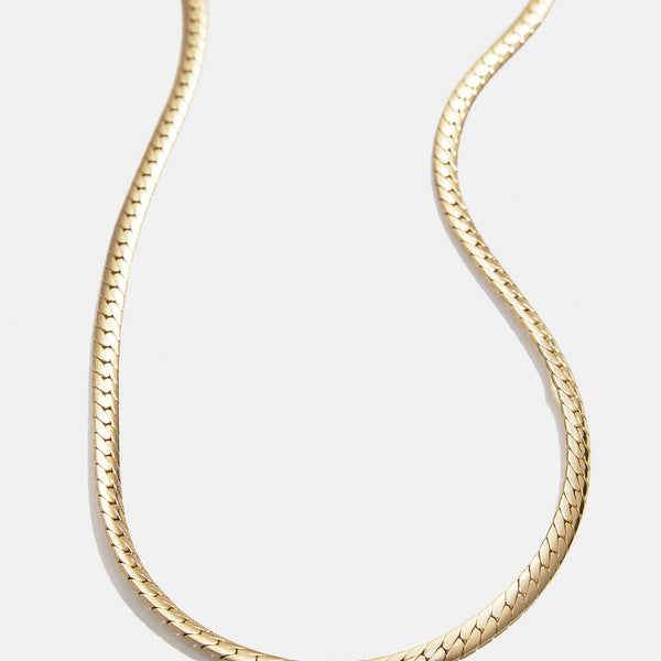 ★PEARLY MORE★ bold chain necklace Stevie Necklace - Gold – Enjoy 25% Off. It's the Big