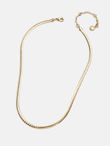 BaubleBar Stevie Necklace - Gold - 
    Gold snake chain necklace
  
