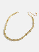 BaubleBar Spencer Choker Necklace - Gold and crystal choker necklace
