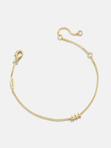 BaubleBar Gold - 
    18K Gold Plated Sterling Silver, Cubic Zirconia stones
  
