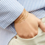 variant:14K Gold Plated Sterling Silver. Pavé Cubic Zirconia Stones