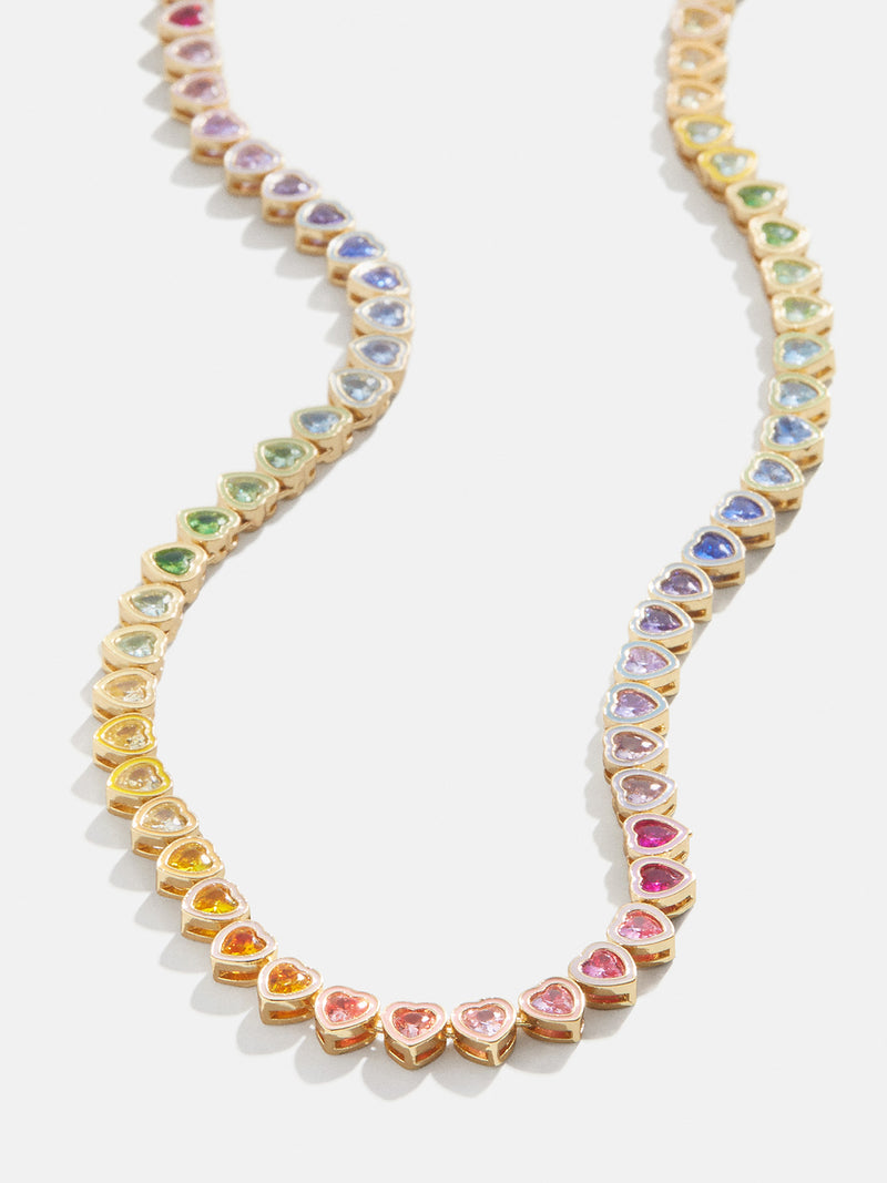 BaubleBar Kali Necklace - Multi - 
    Heart necklace
  
