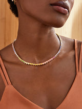 BaubleBar Kali Necklace - Multi - 
    Heart necklace
  
