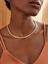 BaubleBar Kali Necklace - Multi - Heart necklace