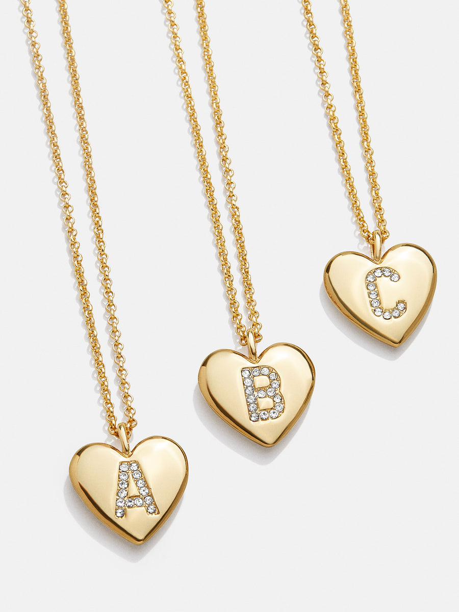 Little Love Kids Initial Heart Necklace Gold Kids Initial little-love-kids-initial-heart-necklace-gold-kids-initial