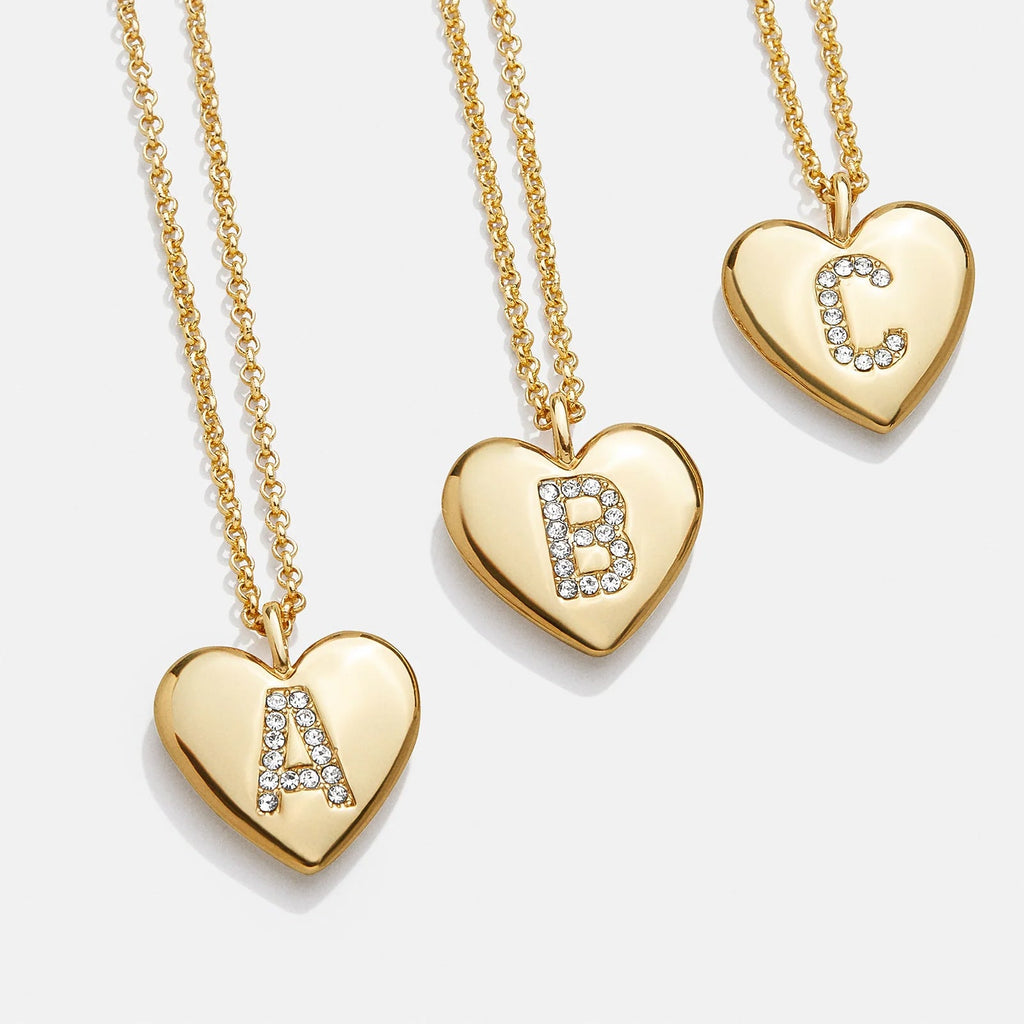 Little Love Initial Heart Necklace