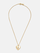 BaubleBar Little Love Kids' Initial Heart Necklace - Kids' initial necklace