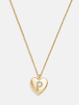 BaubleBar P - Kids' initial necklace