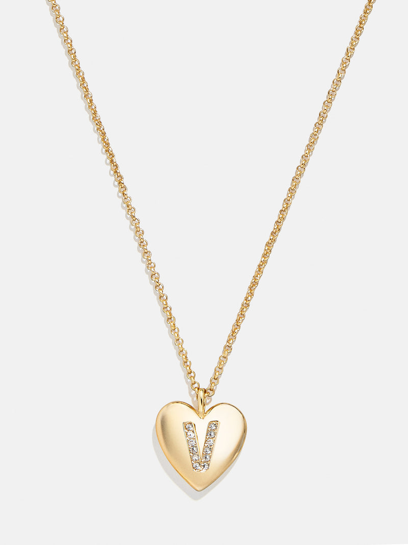 BaubleBar V - 
    Kids' initial necklace
  
