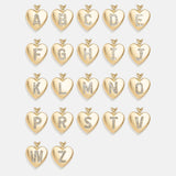 Little Love Kids' Initial Heart Necklace - Gold