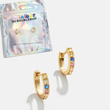 Tori 18K Gold Kids' Earrings - Gold/Multi