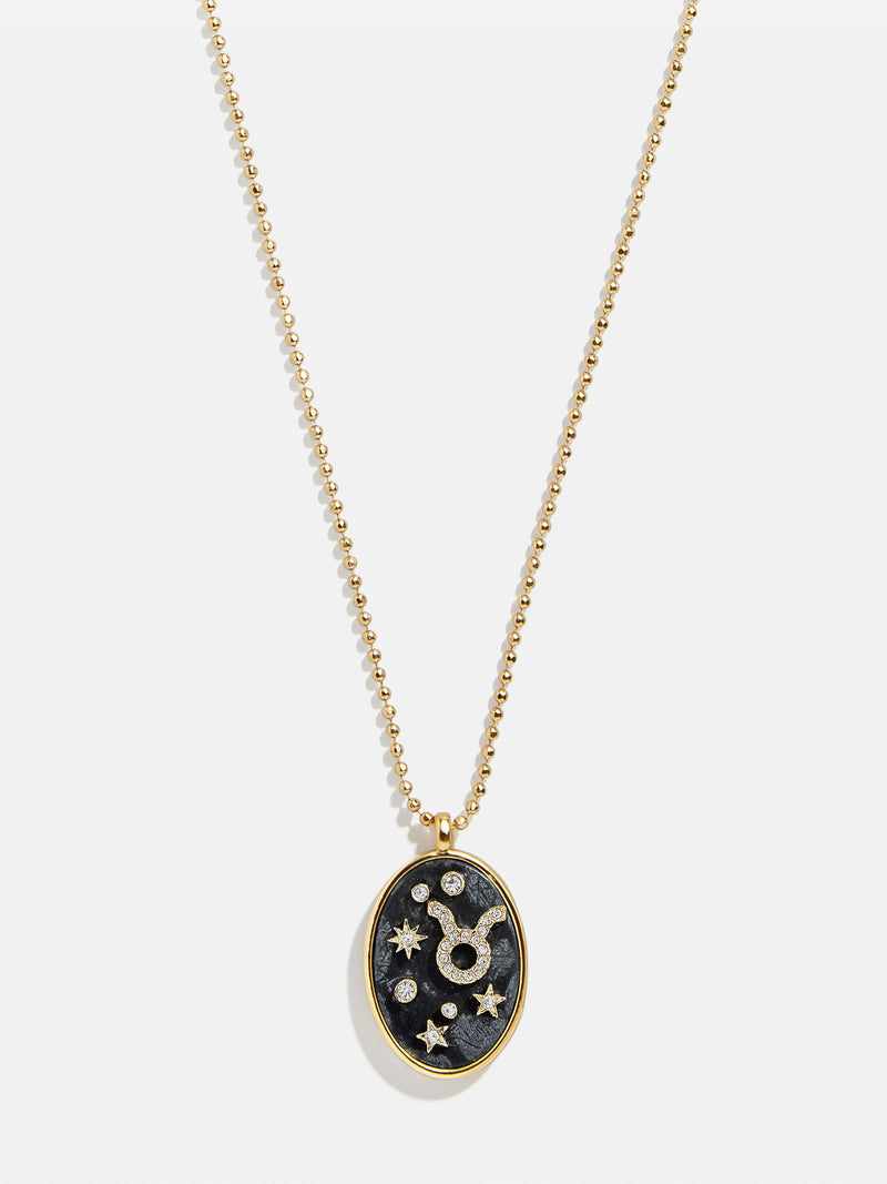 BaubleBar Taurus - Zodiac pendant necklace