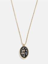 BaubleBar Gemini - 
    Zodiac pendant necklace
  
