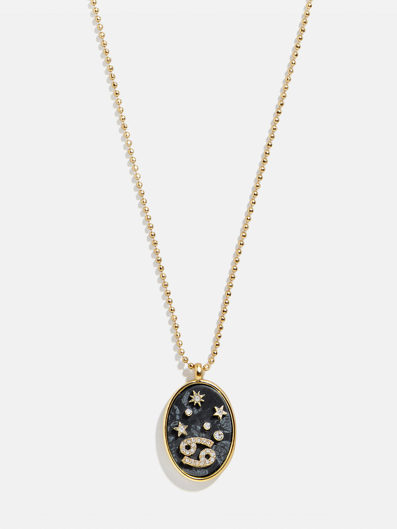 BaubleBar Cancer - Zodiac pendant necklace